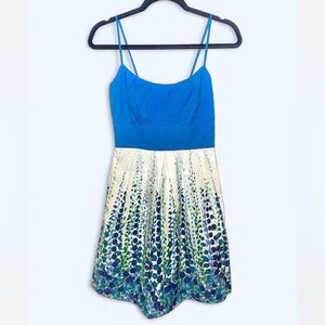 Teeze Me Blue and Black Dress